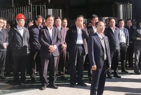 省級領(lǐng)導考察指導山東匯冠機械設(shè)備有限