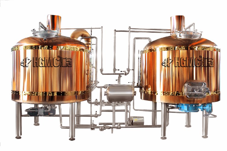 酒廠5萬噸生產(chǎn)精釀啤酒的大型設(shè)備機器